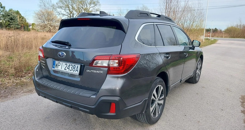 Subaru Outback cena 99900 przebieg: 51000, rok produkcji 2018 z Piaseczno małe 172